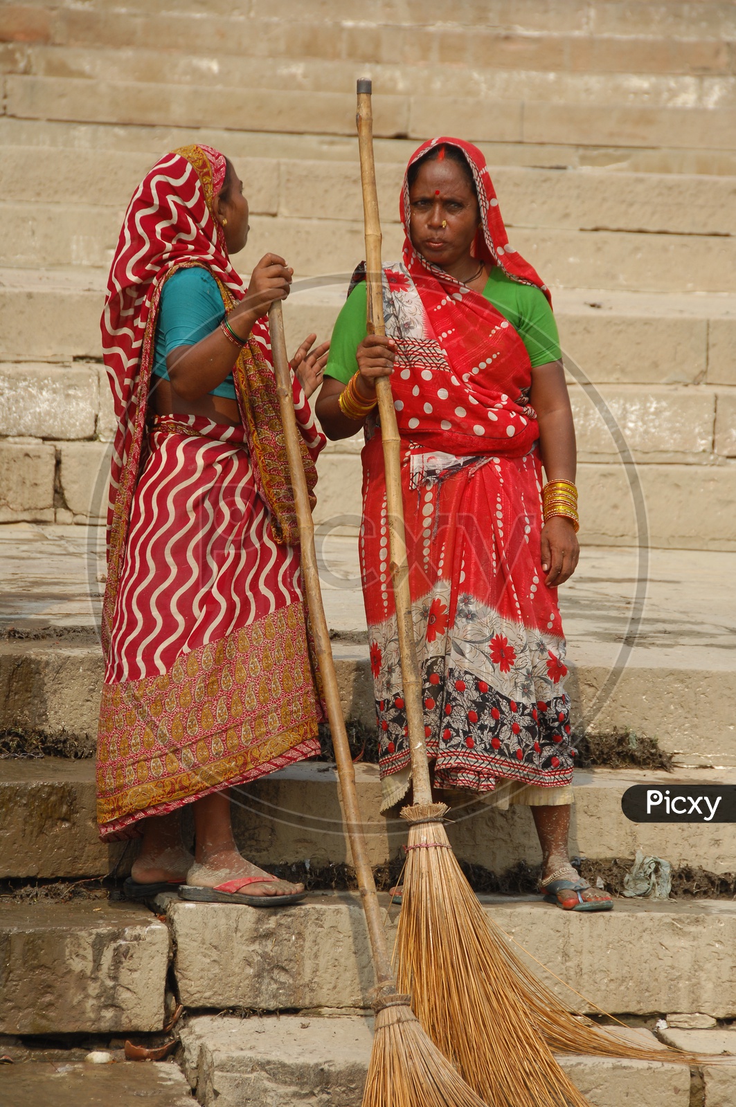 Muncipal workers in varanasi