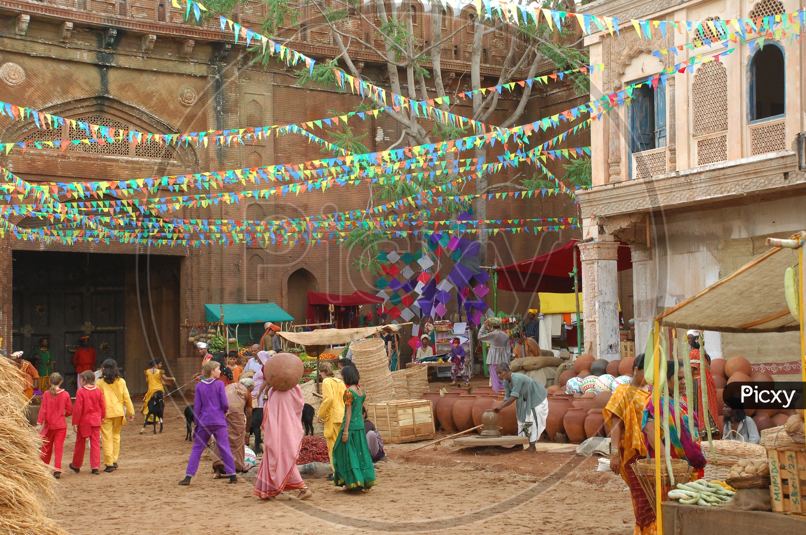 a village set in rajasthan