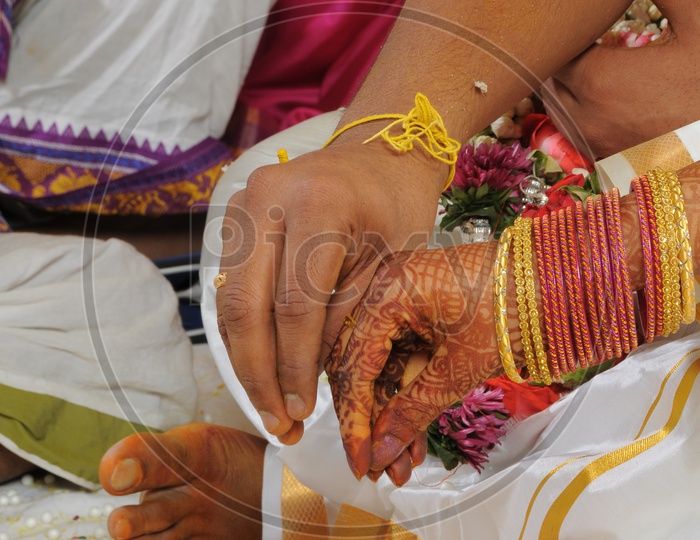 Pooja in Hindu wedding