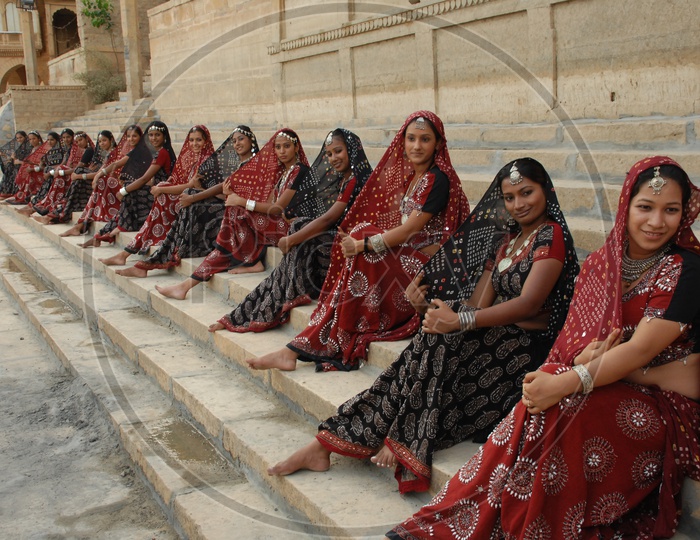 Indian Female Dancers