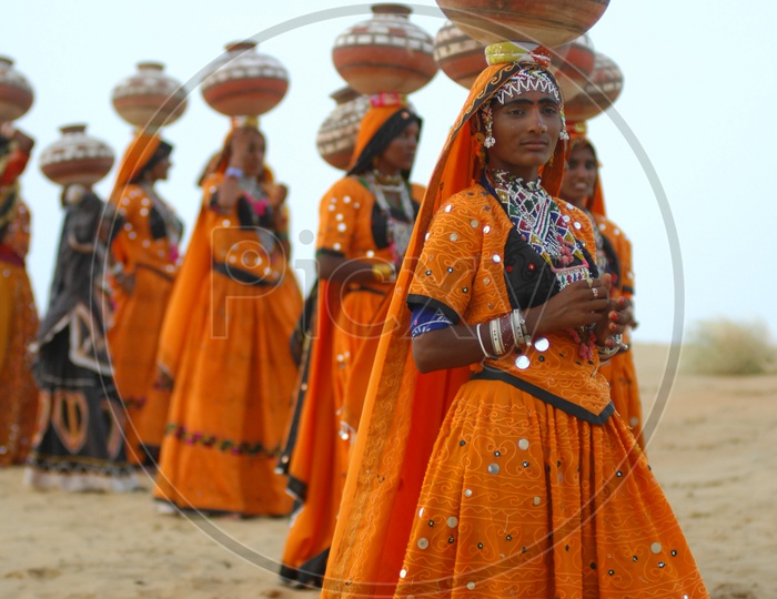 Indian Female in a Getup