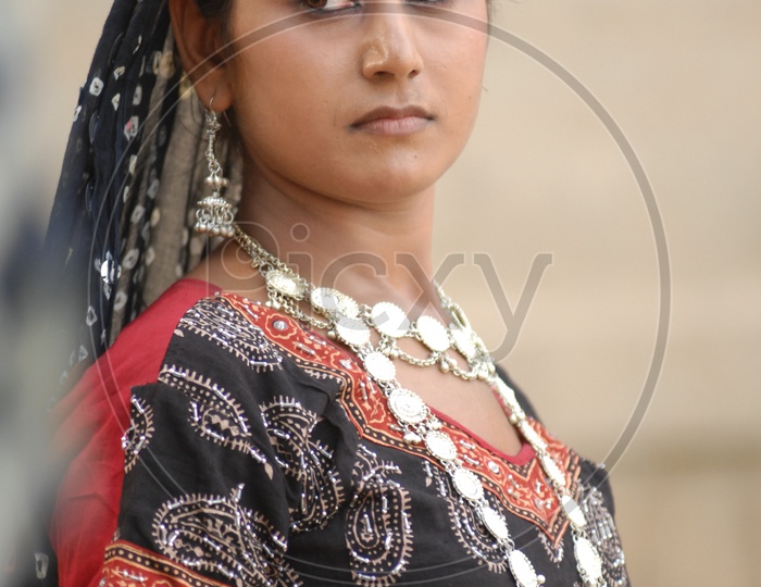 Female Dancers in Rajasthan India