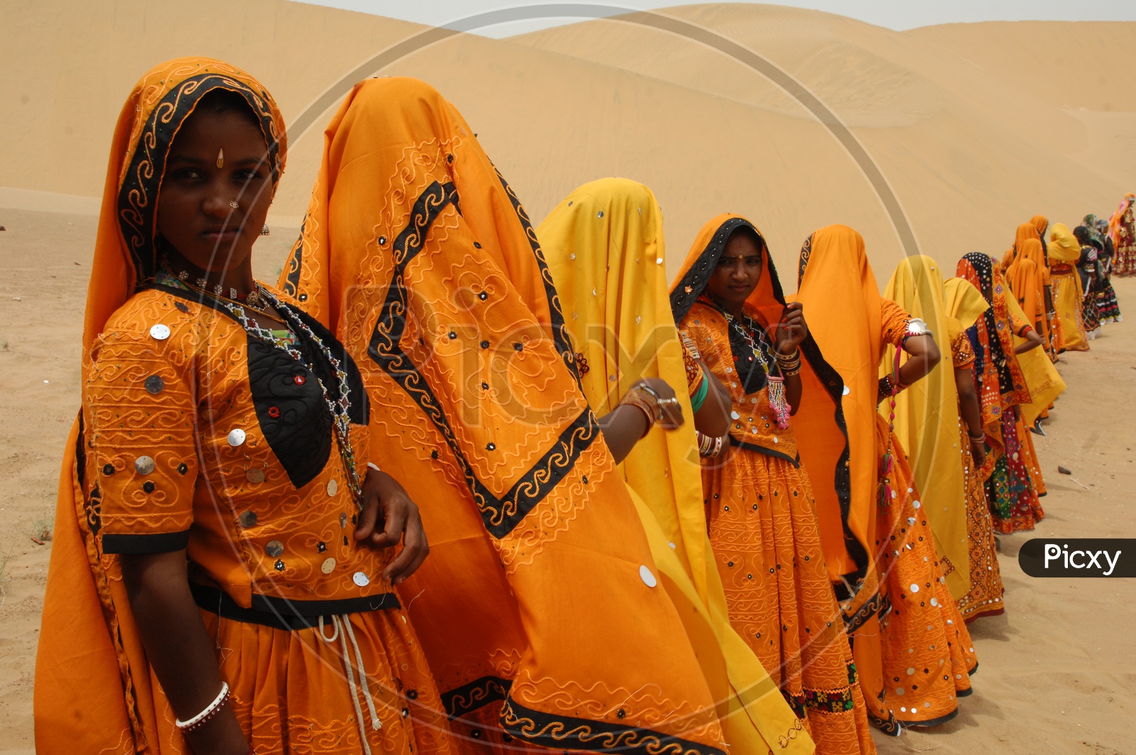 Indian women in a getup