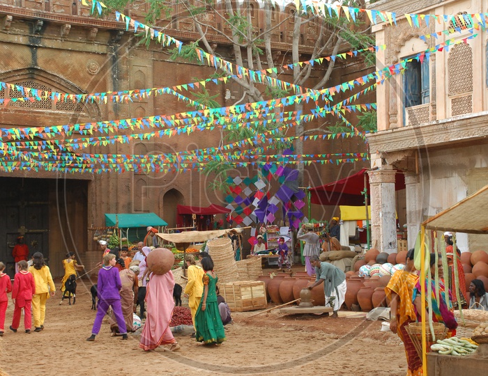 a village set in rajasthan