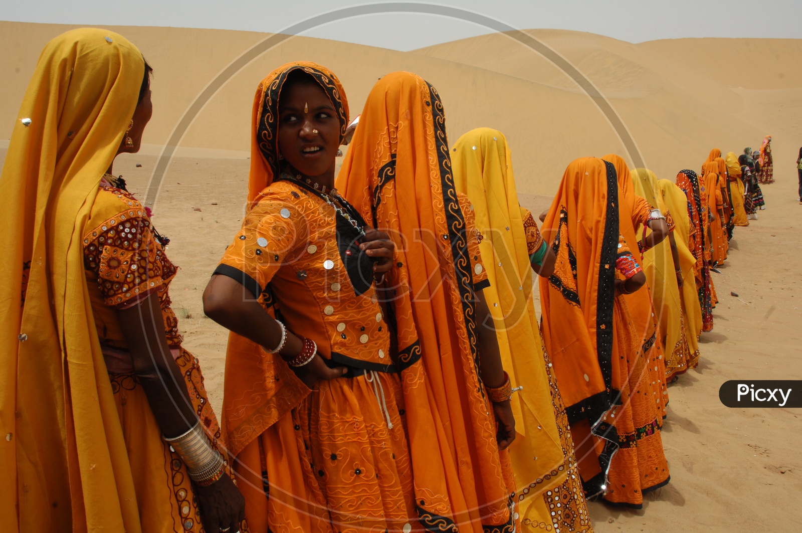 Indian women in a getup