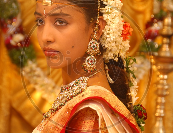 Bride In Indian Hindu Marriages