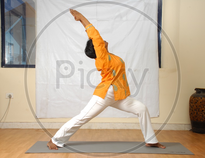Yoga Mudhras / Aasanas / Postures by an Indian Female CLoseup Shots