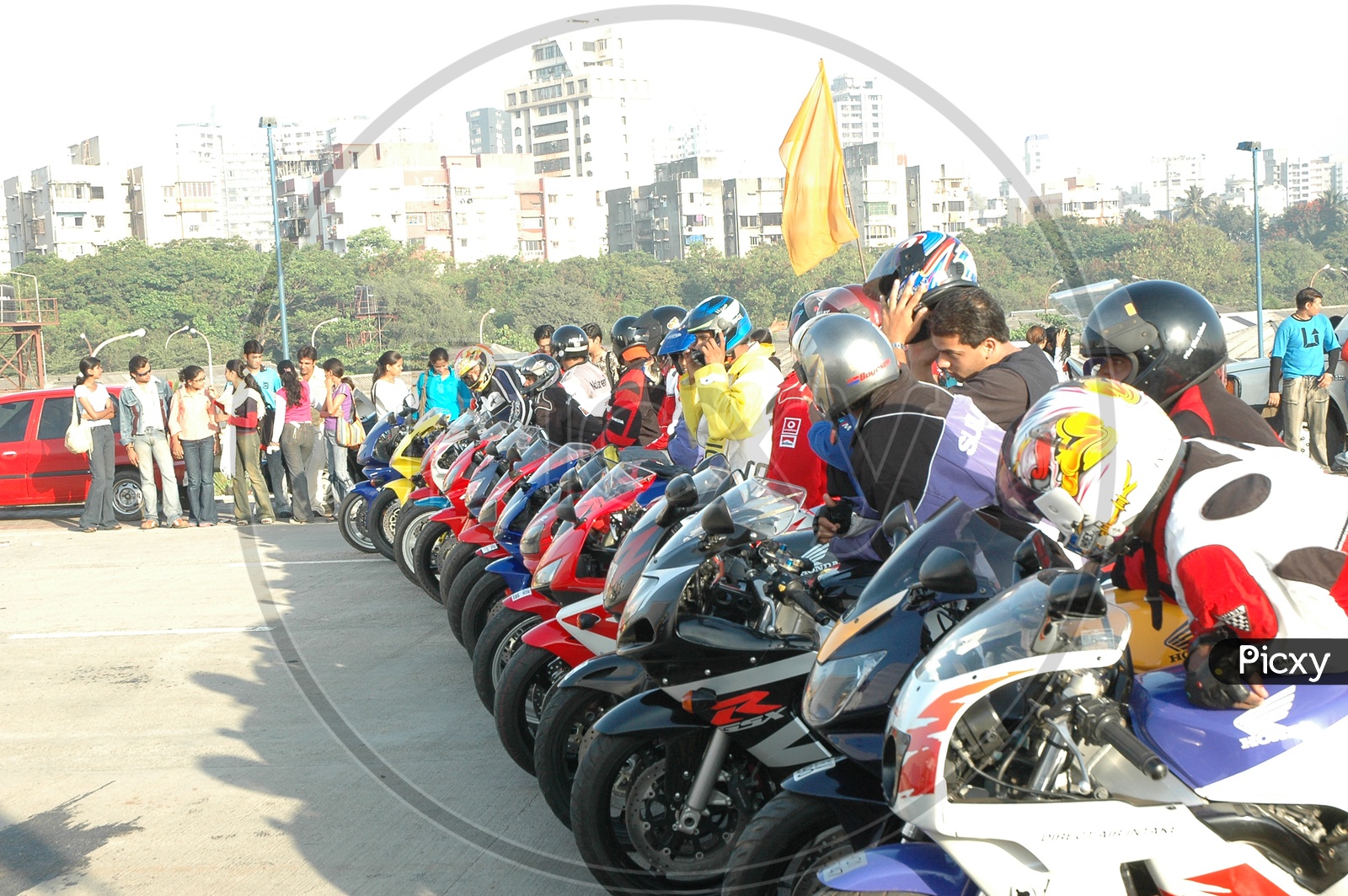 Bike Race Sequence Shot In Super movie With Trendy Bikes at  Race Course Mumbai