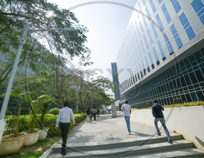 Image of A Beautiful Architectural View Of WaveRock SEZ Building In ...