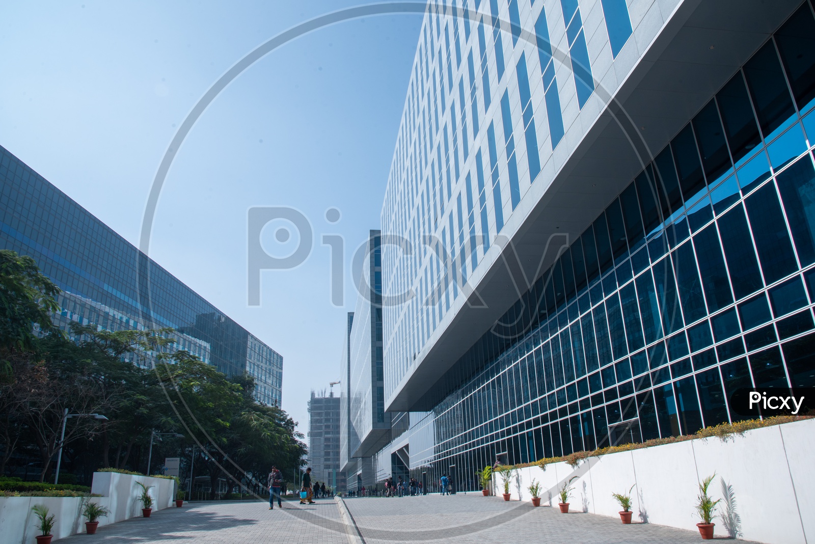 Image Of IT Employees At WaveRock Building In Hyderabad-VB496877-Picxy