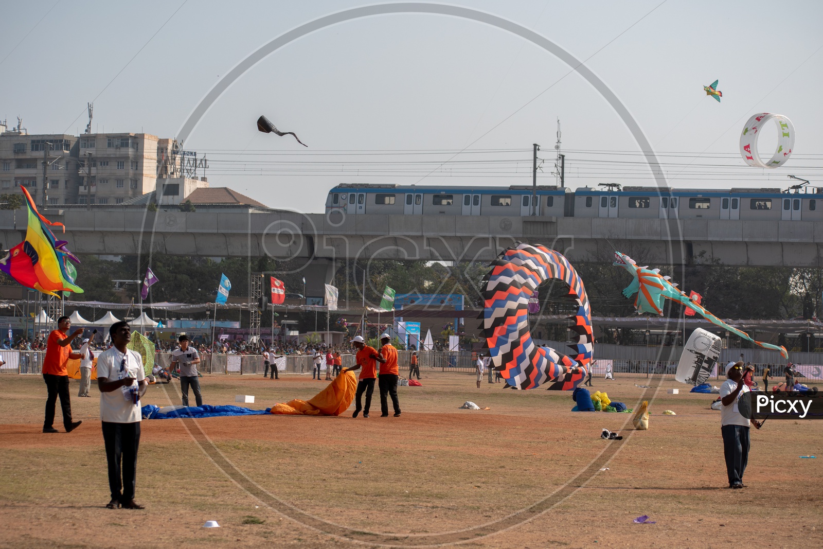 Image of 4th International Kite Festival in Hyderabad by Telangana