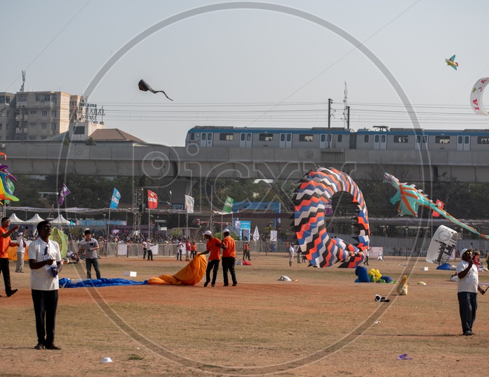 4th International Kite Festival in Hyderabad by Telangana Tourism.