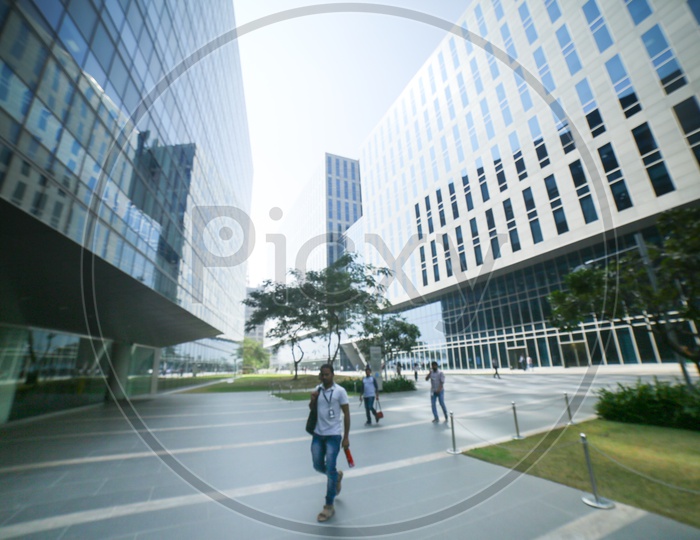 Image of A Beautiful Architectural View Of WaveRock SEZ Building In ...