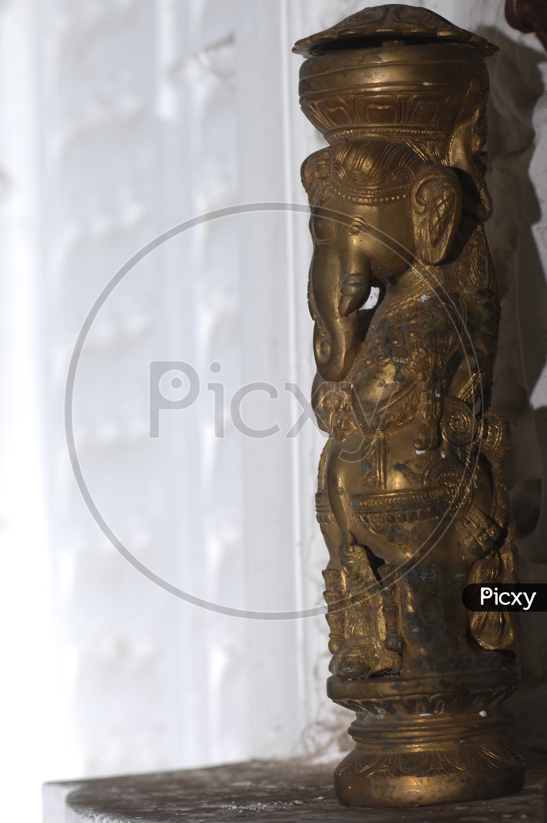 Brass Idol Of Lord Ganesh