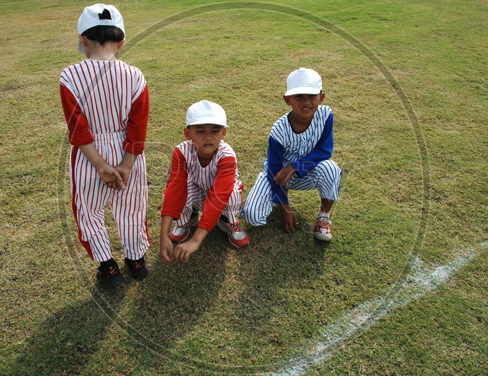 Children at the School Sport day
