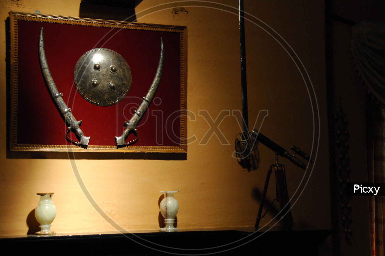 Antique Swords in Display