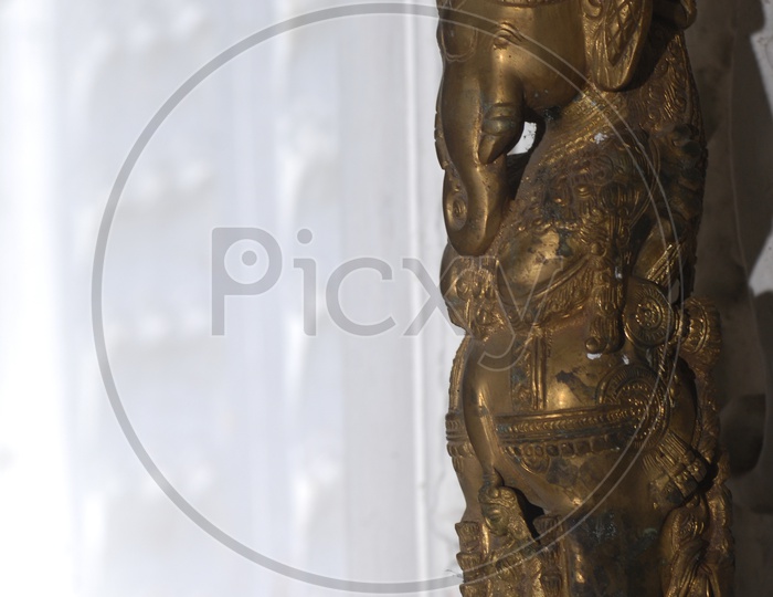 Brass Idol Of Lord Ganesh