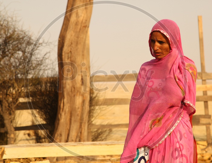 Rajasthan Woman In Their Local Attire