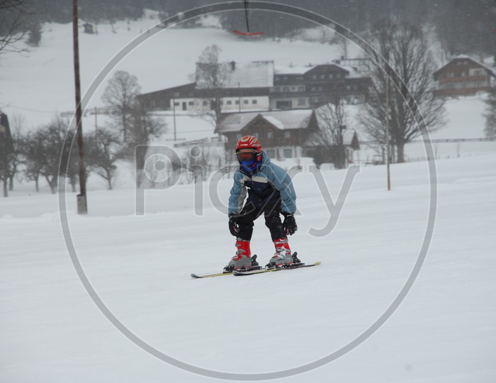 snow Skiing in Switzerland