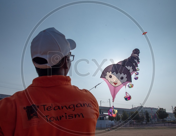 Telangana international Kite Festival, 2019, Hyderabad.