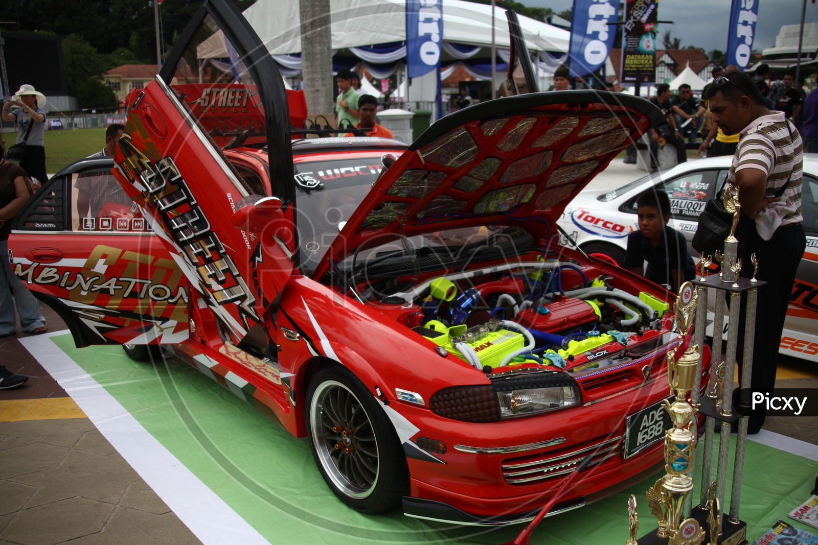 Car in Malaysia Autoshow 2018
