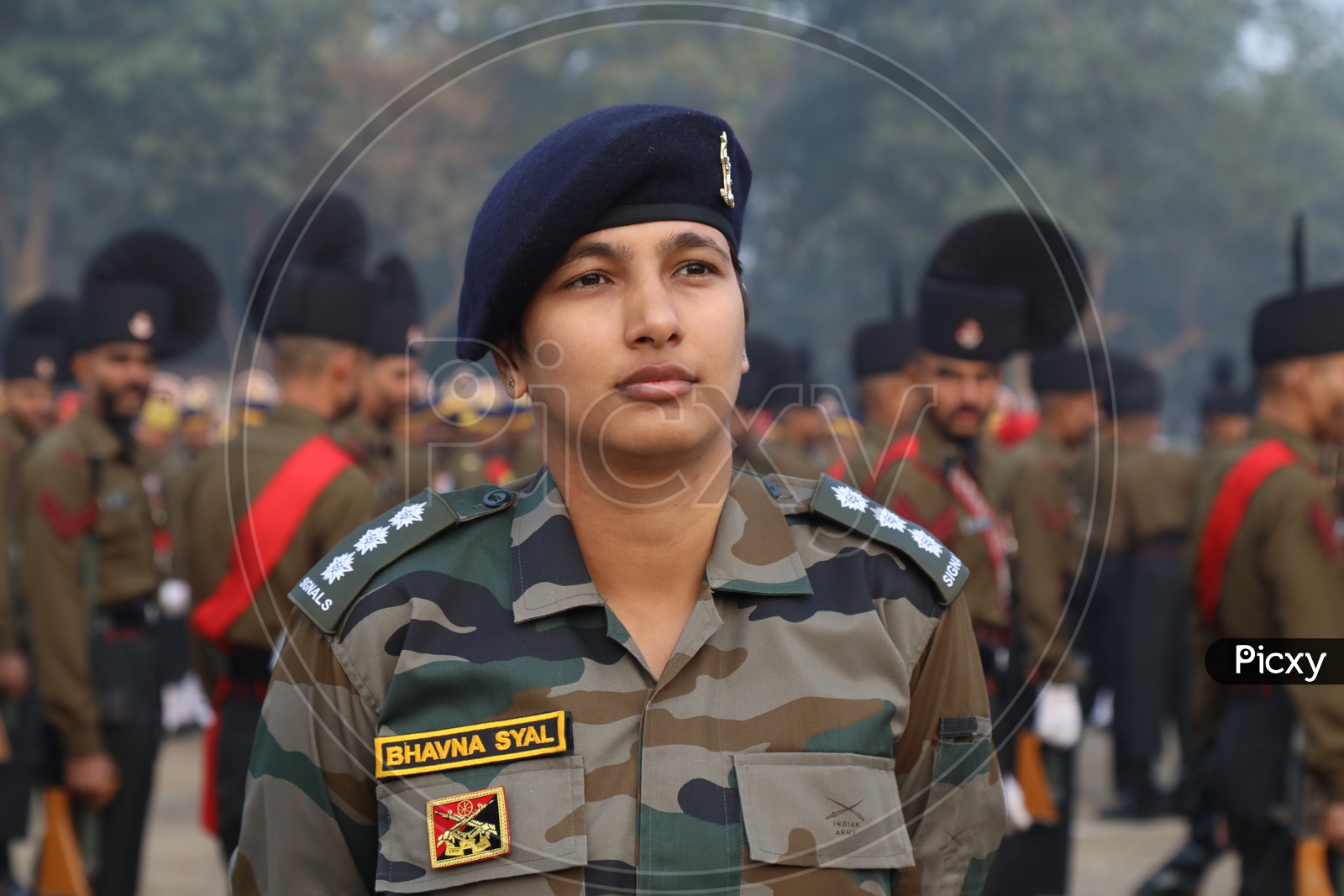Woman Soldier in Indian Army