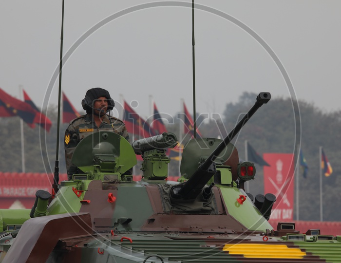 Indian Army Infantry Combat Vehicle BMP-2 Sarath