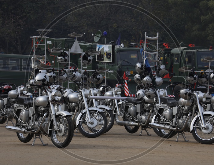Indian Army Bikes