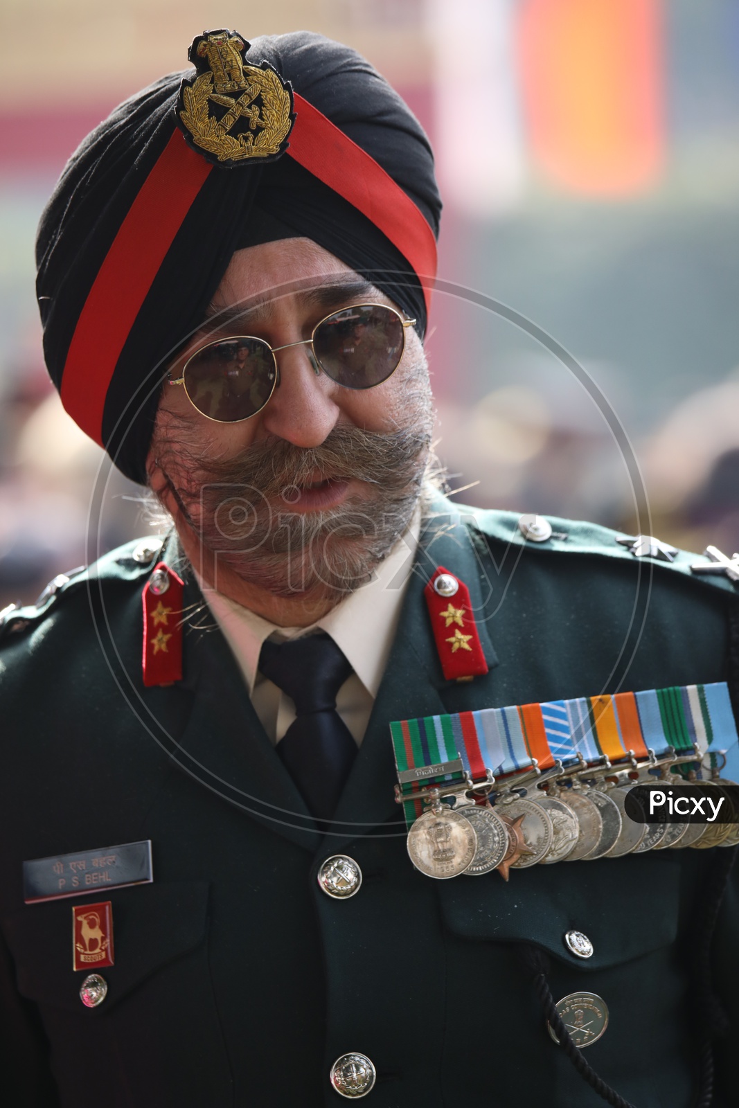 Major General P S Behl Indian Army at Indian Army Day Celebrations at Parade Ground in Delhi