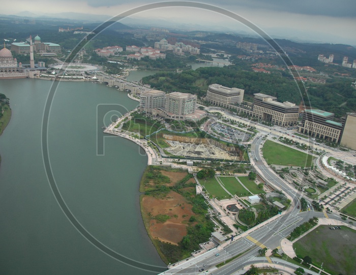 Aerial View of Perdana Putra