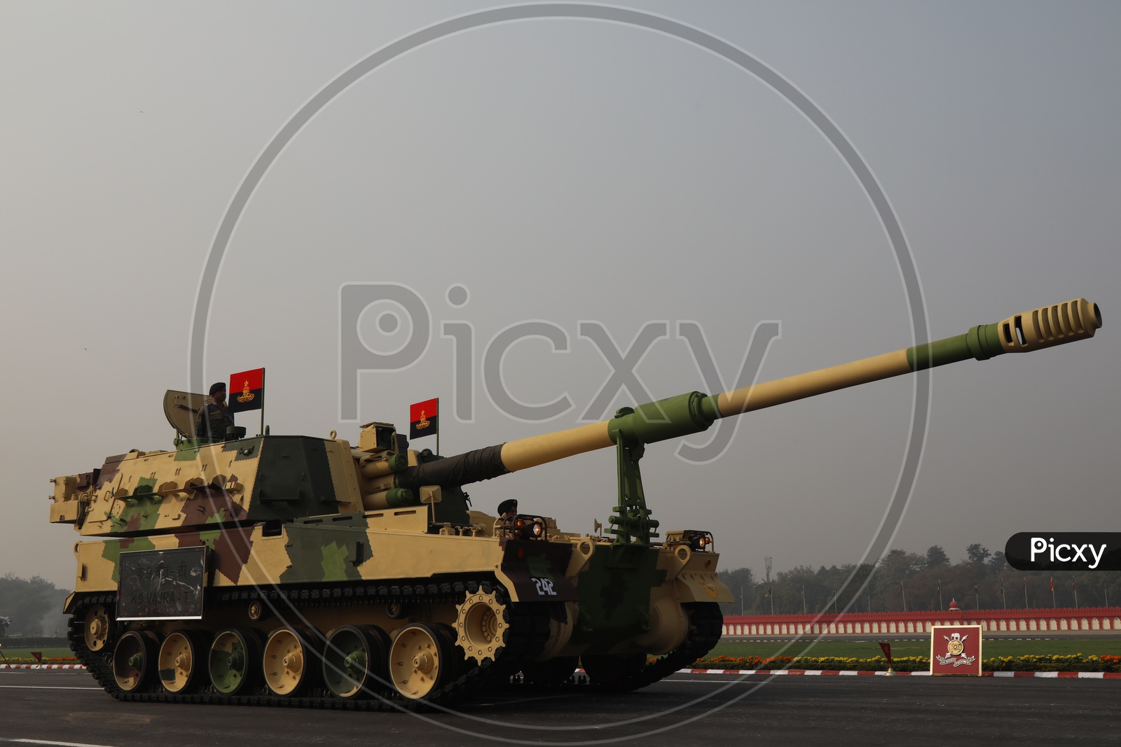 Indian Army K9 Vajra Howitzer