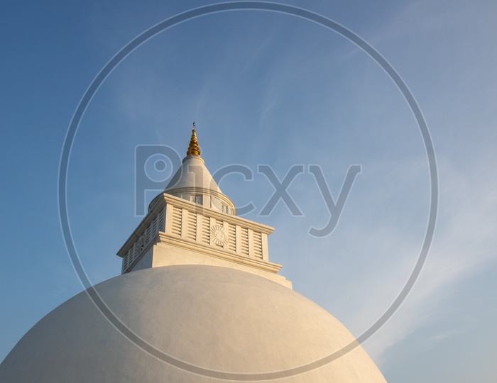 Stupa of Buddhist Temples in Colombo , Sri Lanka