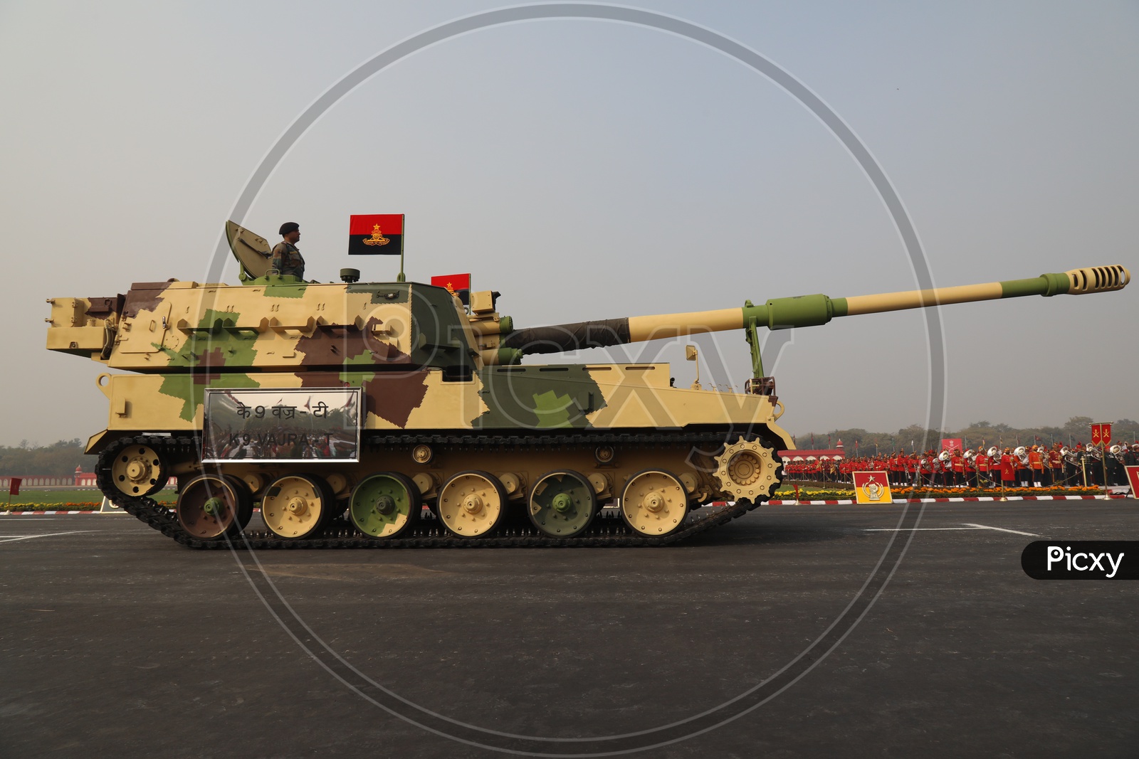 Indian Army K9 Vajra Howitzer