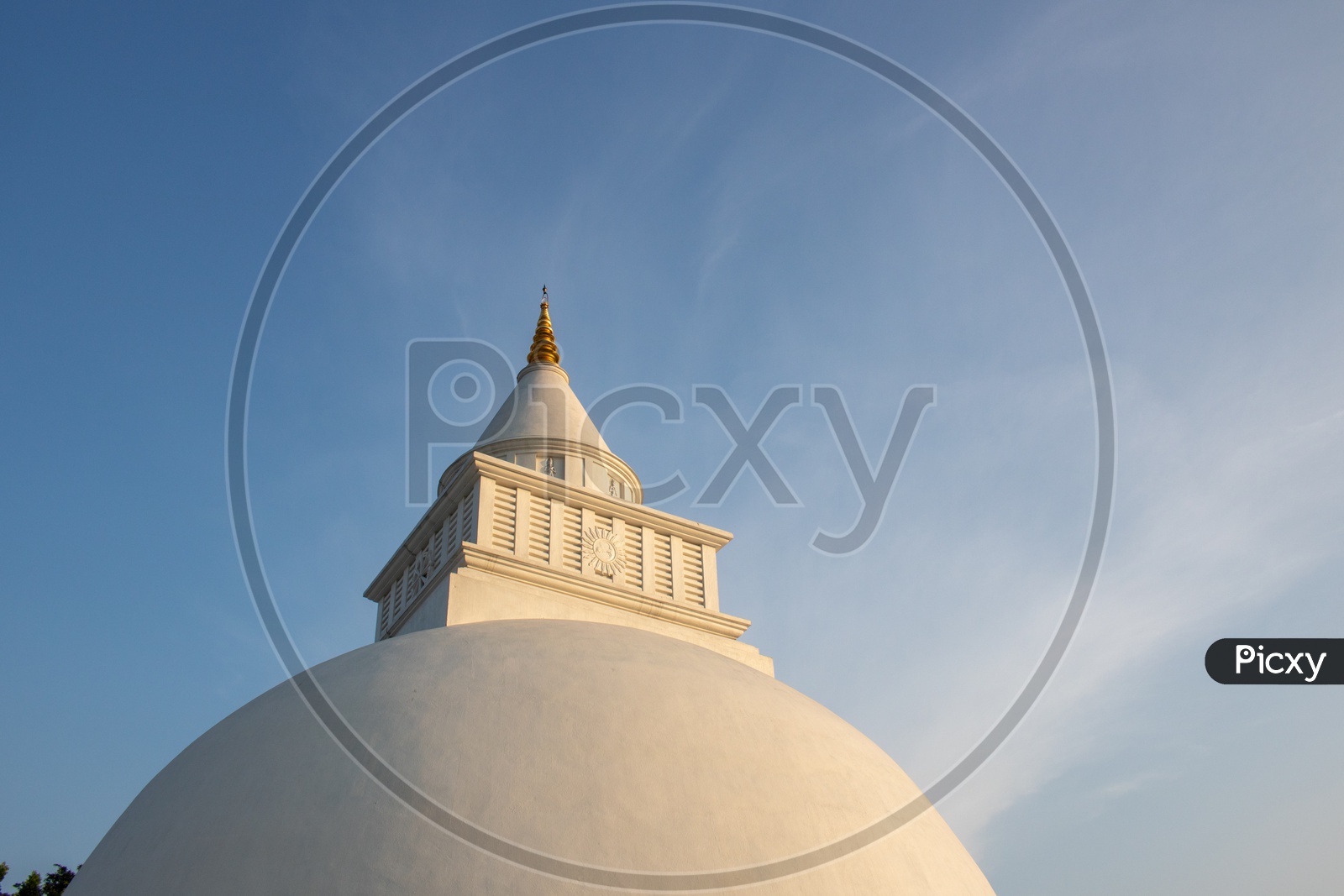 Stupa of Buddhist Temples in Colombo , Sri Lanka