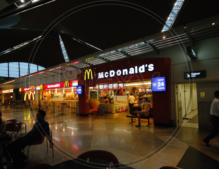 Mc Donalds in Kuala Lumpur Airport