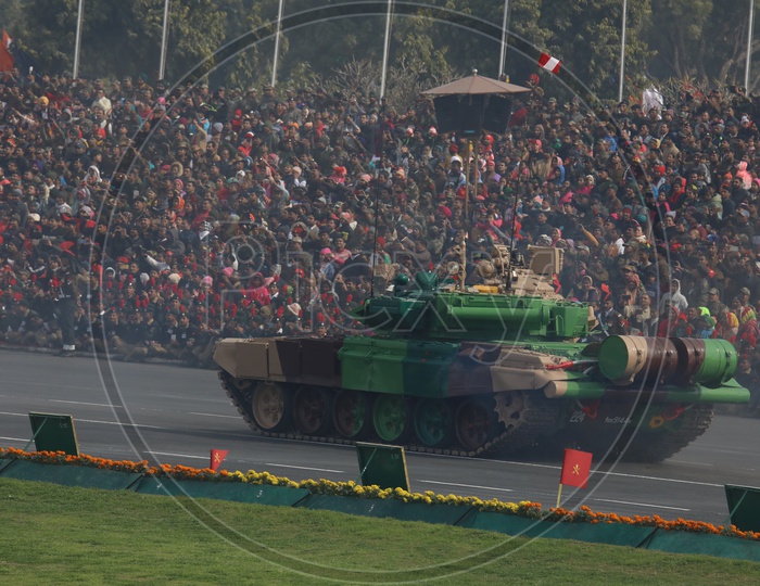 Indian Army Main Battle Tank T-90 Bhishma