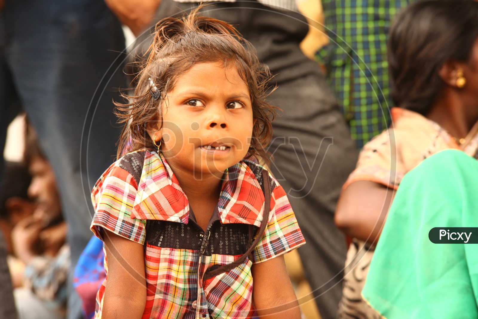 A Indian poor Girl child
