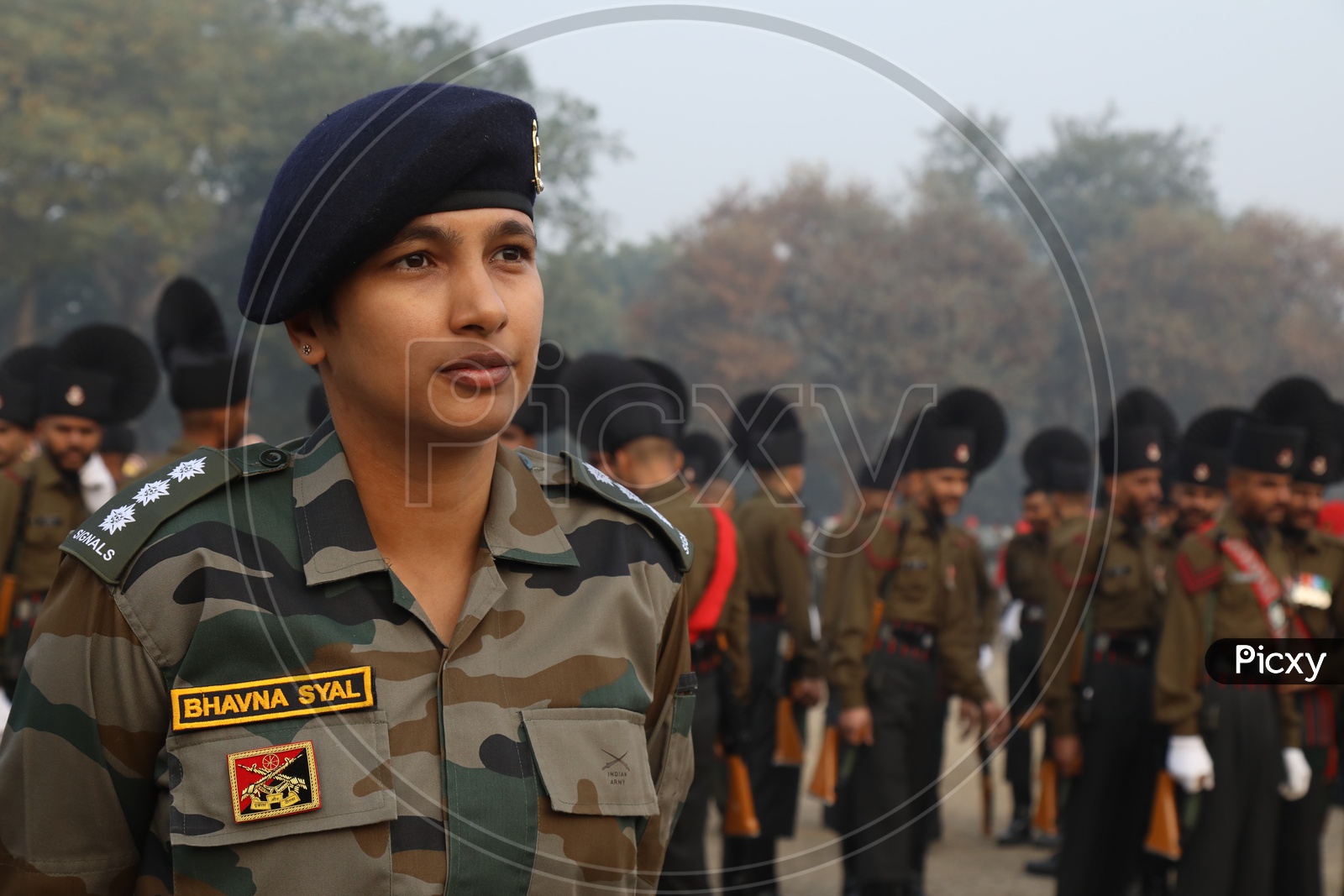 Woman Soldier in Indian Army