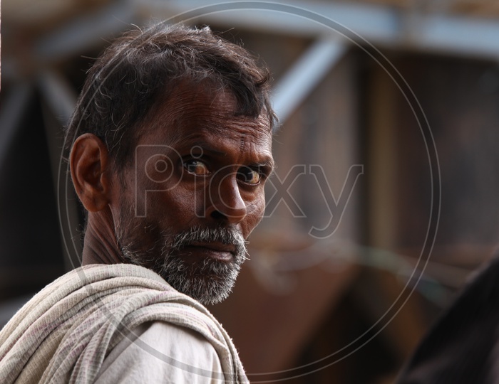 Photograph of Indian Old Man