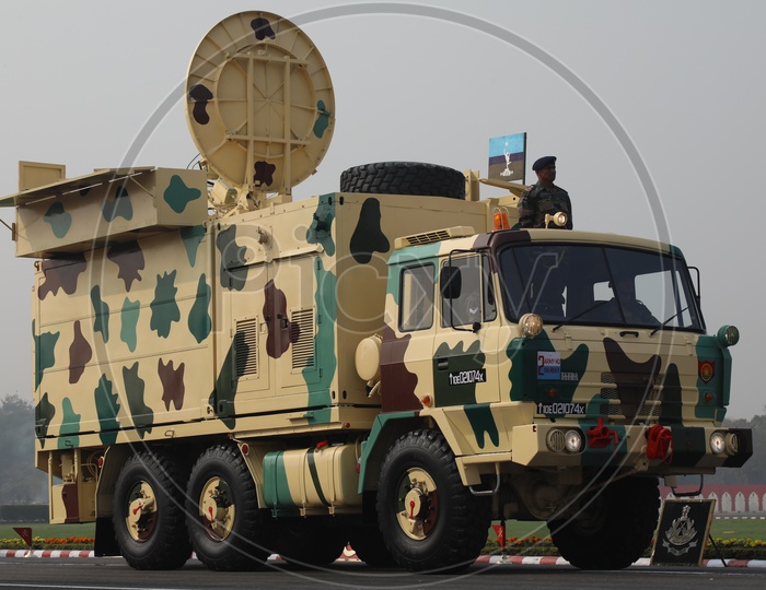 Transportable Satellite Terminal Vehicles of Indian Army