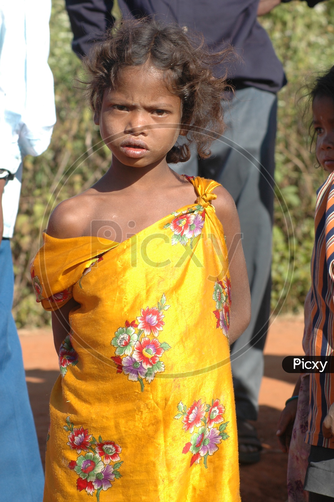 A Girl Child in tribal Village