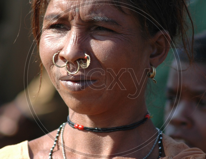Tribal Woman In Villages