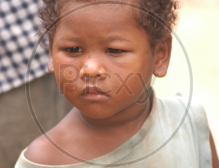 A Boy Child in tribal Village