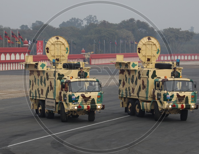 Indian Army Transportable Satellite Terminal Vehicle
