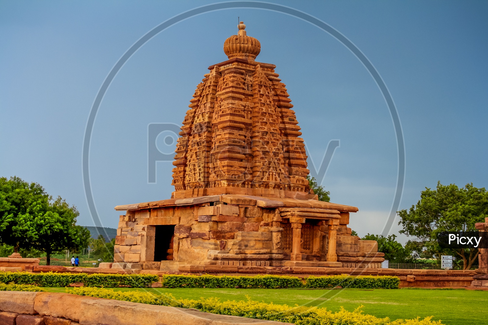 A temple in Pattadakal temple complex