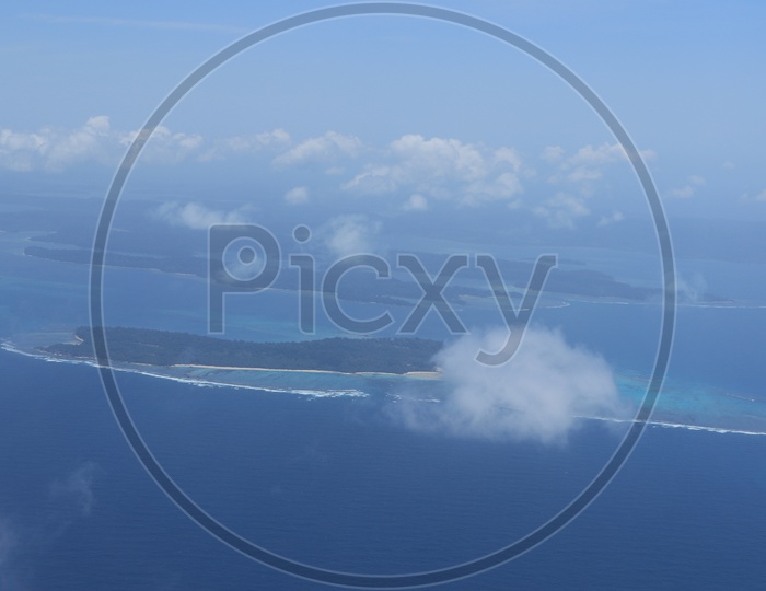 Ariel View of Andaman and Nicobar Islands