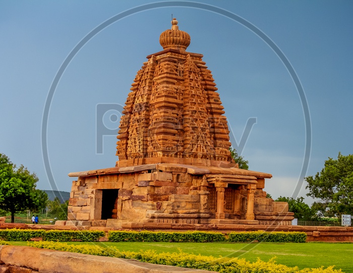 A temple in Pattadakal temple complex