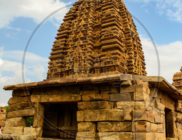 A temple in Pattadakal Temple Complex