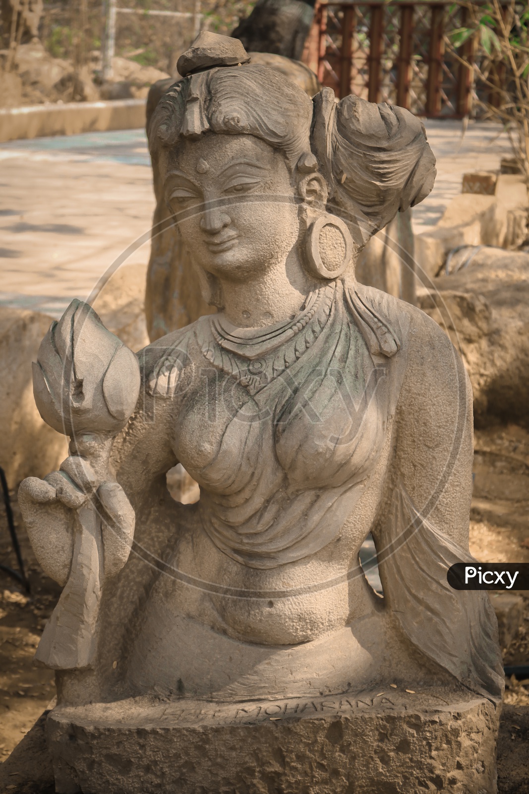 stone statue shilparamam