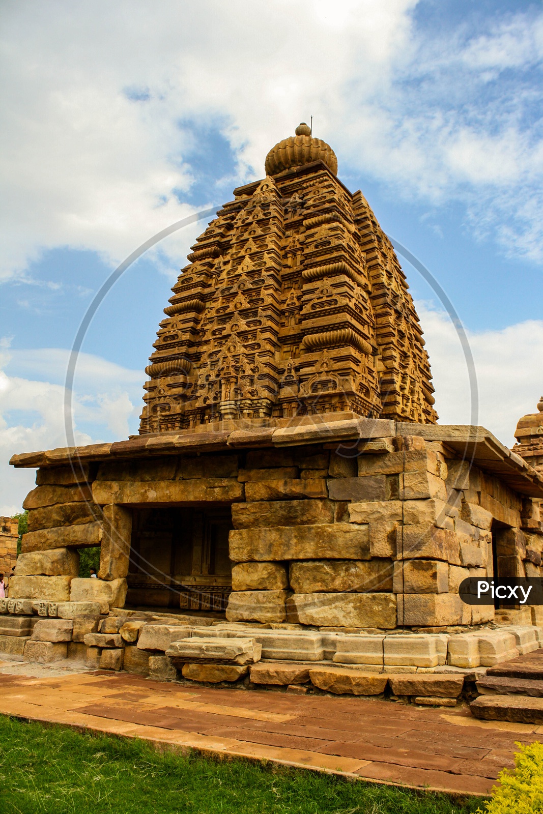 A temple in Pattadakal Temple Complex